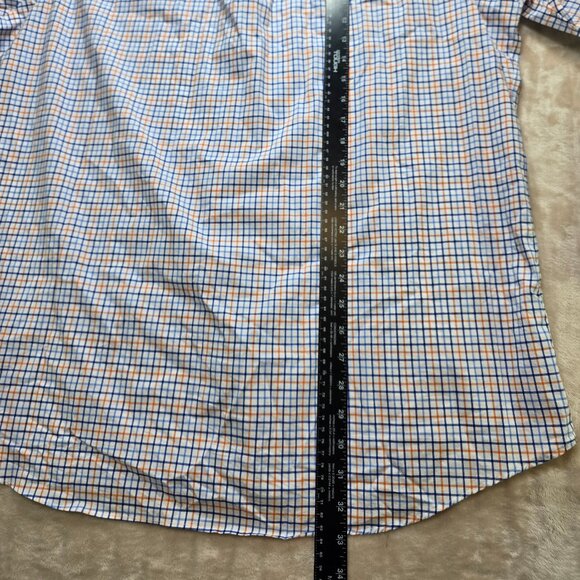 Ralph Lauren Classic Fit Stretch Long Sleeve Button Down Shirt Blue Mens Sz XXL - Picture 7 of 10